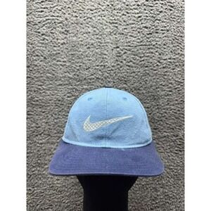 Vintage Nike Carolina Embroidered Snapback Baseball Cap Blue Adult One Size